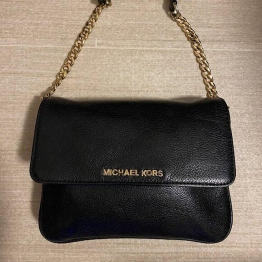 Michael Kors Leather Crossbody Bag